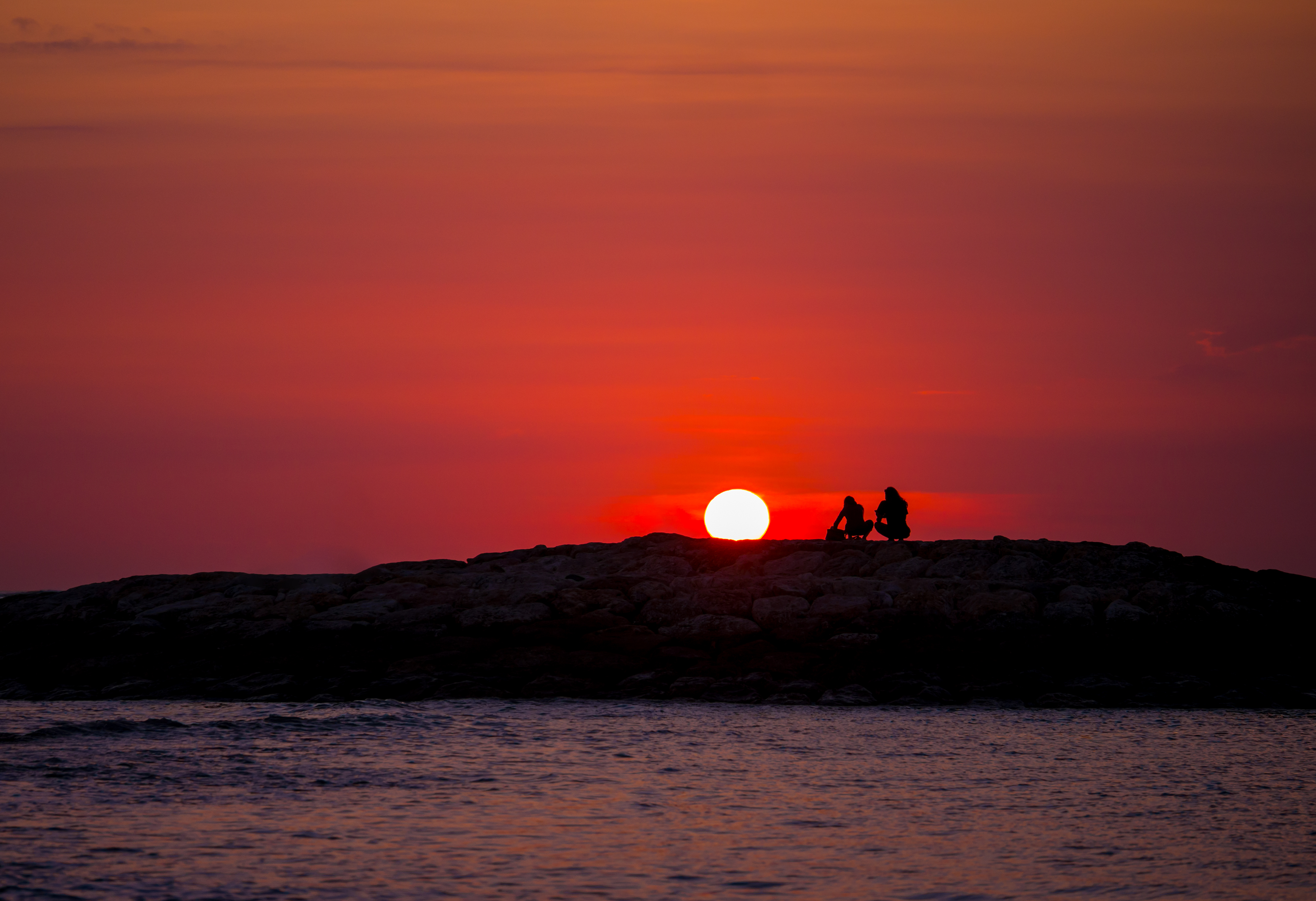 Ocean sunset